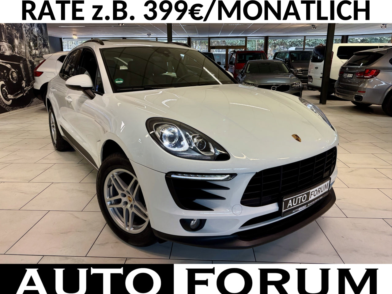 Porsche Macan SPORT PANORAMA LEDER KAMERA AHK MEMORY PDC