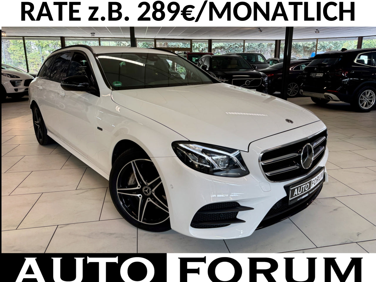 Mercedes-Benz E 300 de AMG-LINE NIGHT WIDE LEDER LED CAM ACC