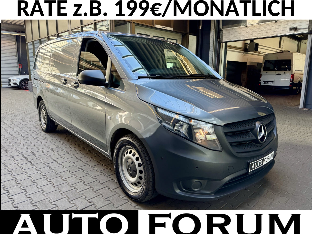 Mercedes-Benz Vito 110 CDI L2 LANG SORTIMO WERKSTATT KLIMA AHK