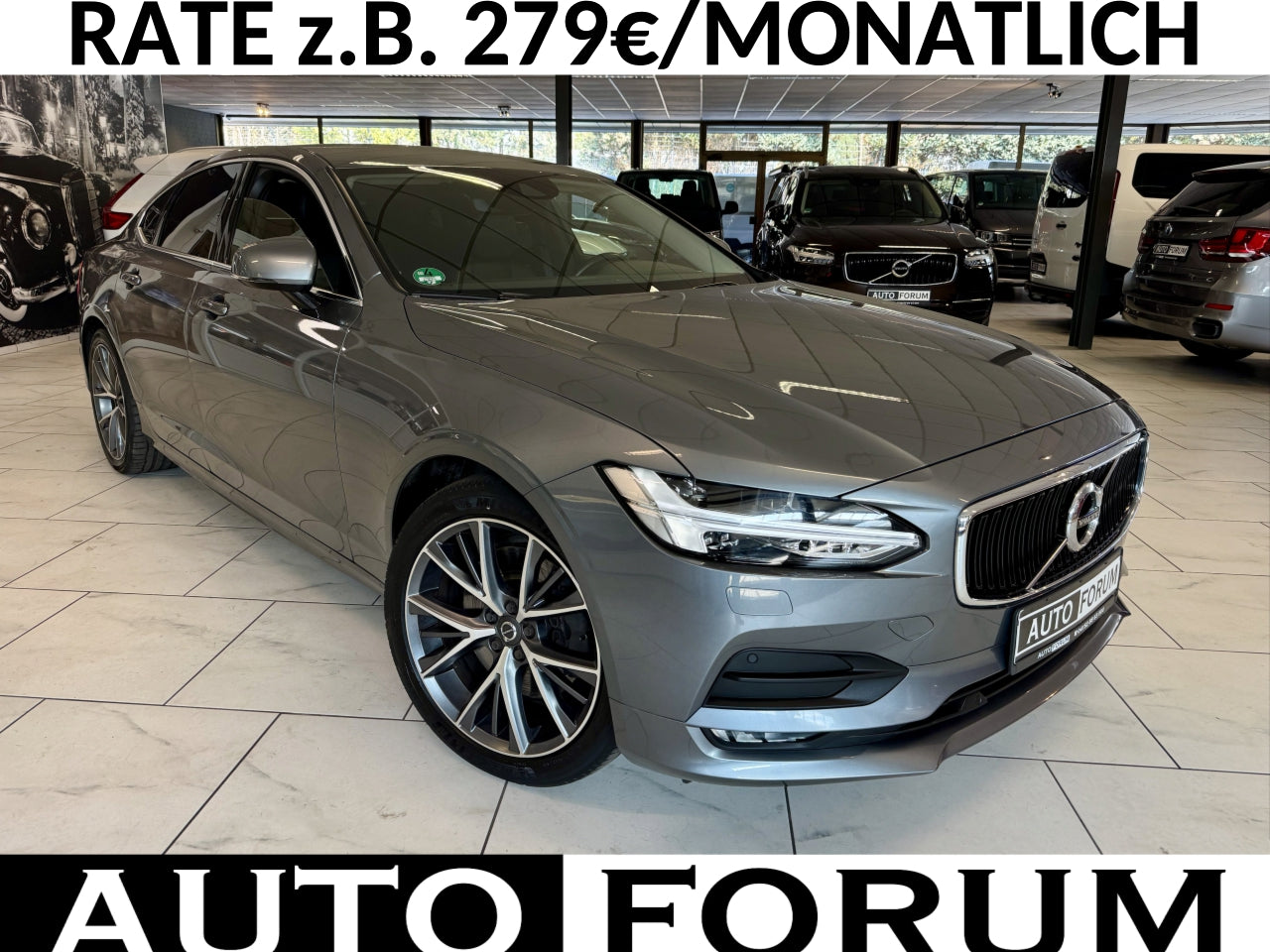 Volvo S90 T4 AUT LEDER NAVI LED H/K PDC CAM SHZ MEMORY