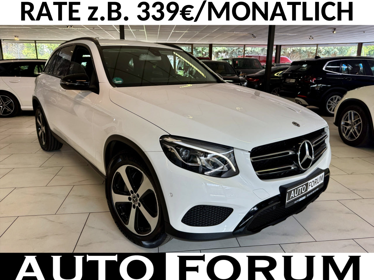 Mercedes-Benz GLC 250 4M EXCLUSIVE NIGHT LEDER NAVI AHK CAM
