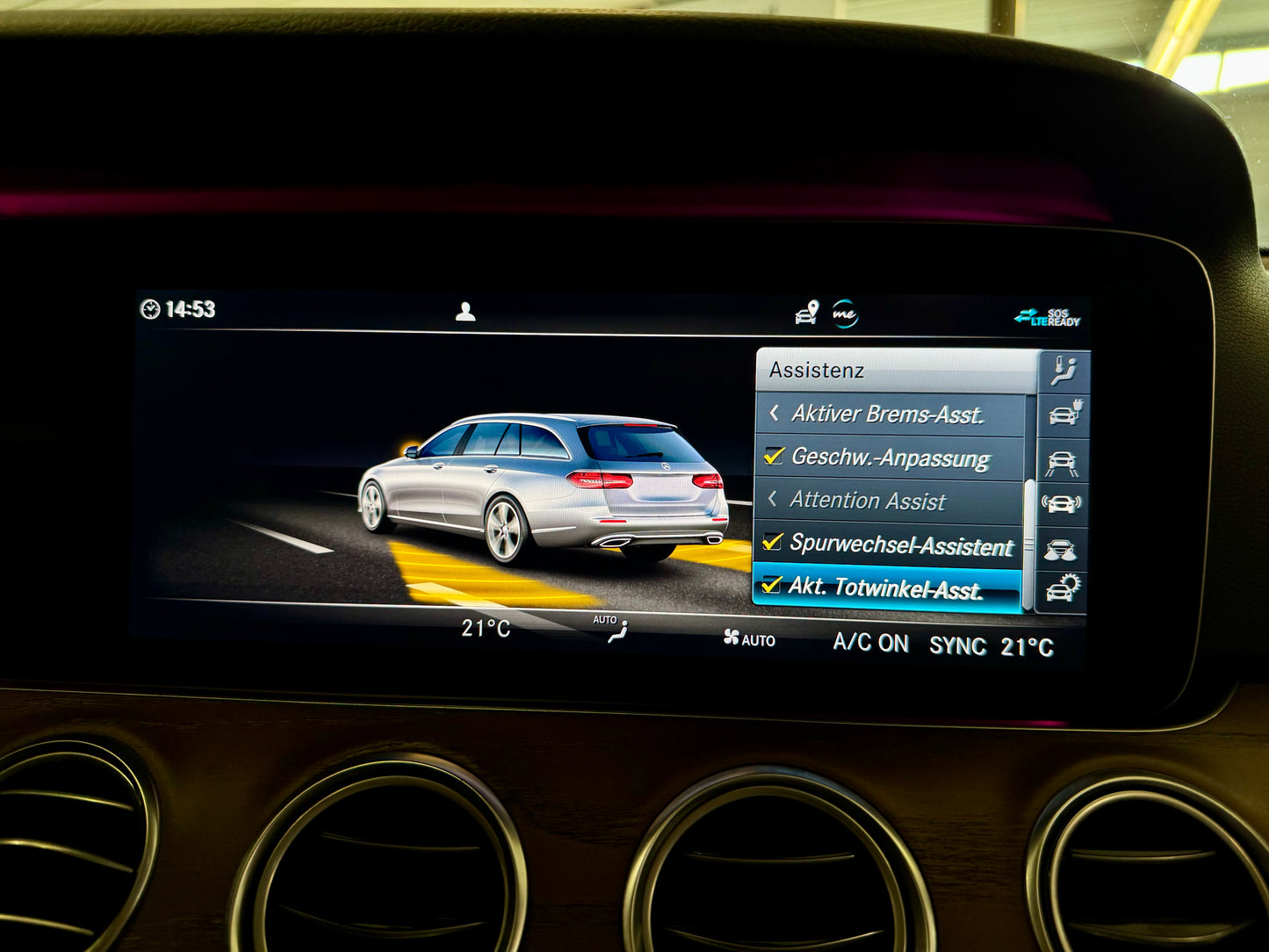 Mercedes-Benz E 300 de AMG-LINE NIGHT WIDE LEDER LED CAM ACC