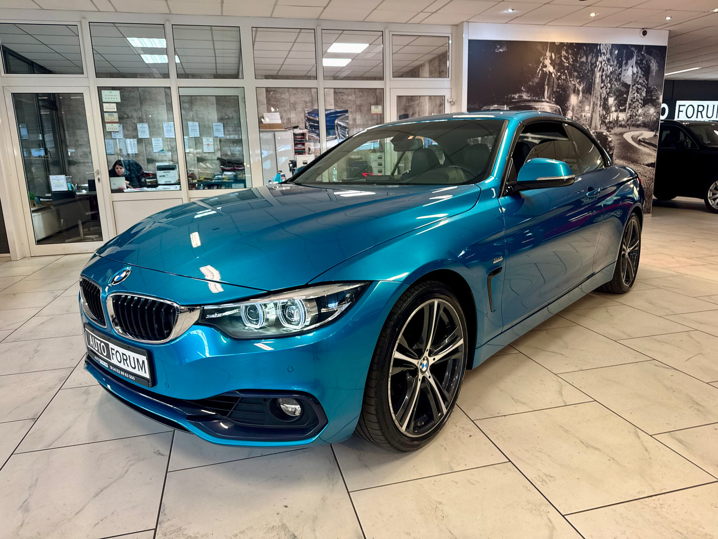 BMW 420i CABRIO SPORT LEDER MEMORY NAVI LED SHZ PDC