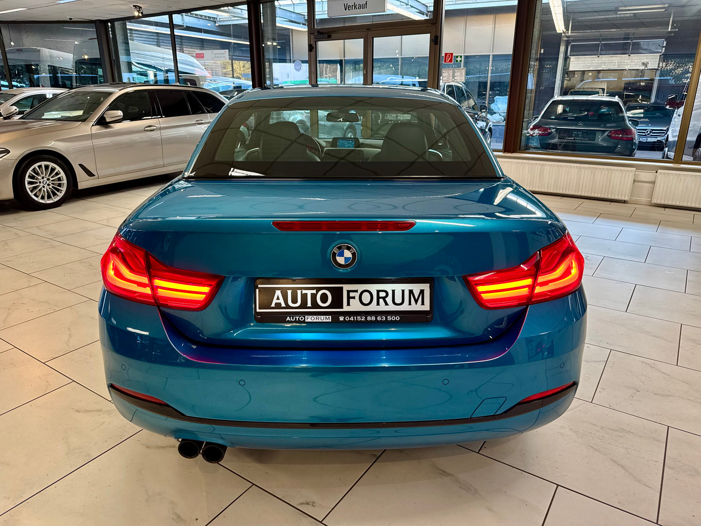 BMW 420i CABRIO SPORT LEDER MEMORY NAVI LED SHZ PDC