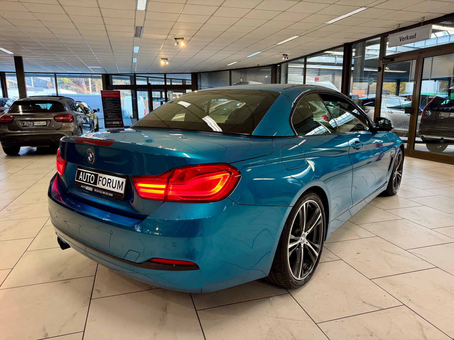 BMW 420i CABRIO SPORT LEDER MEMORY NAVI LED SHZ PDC