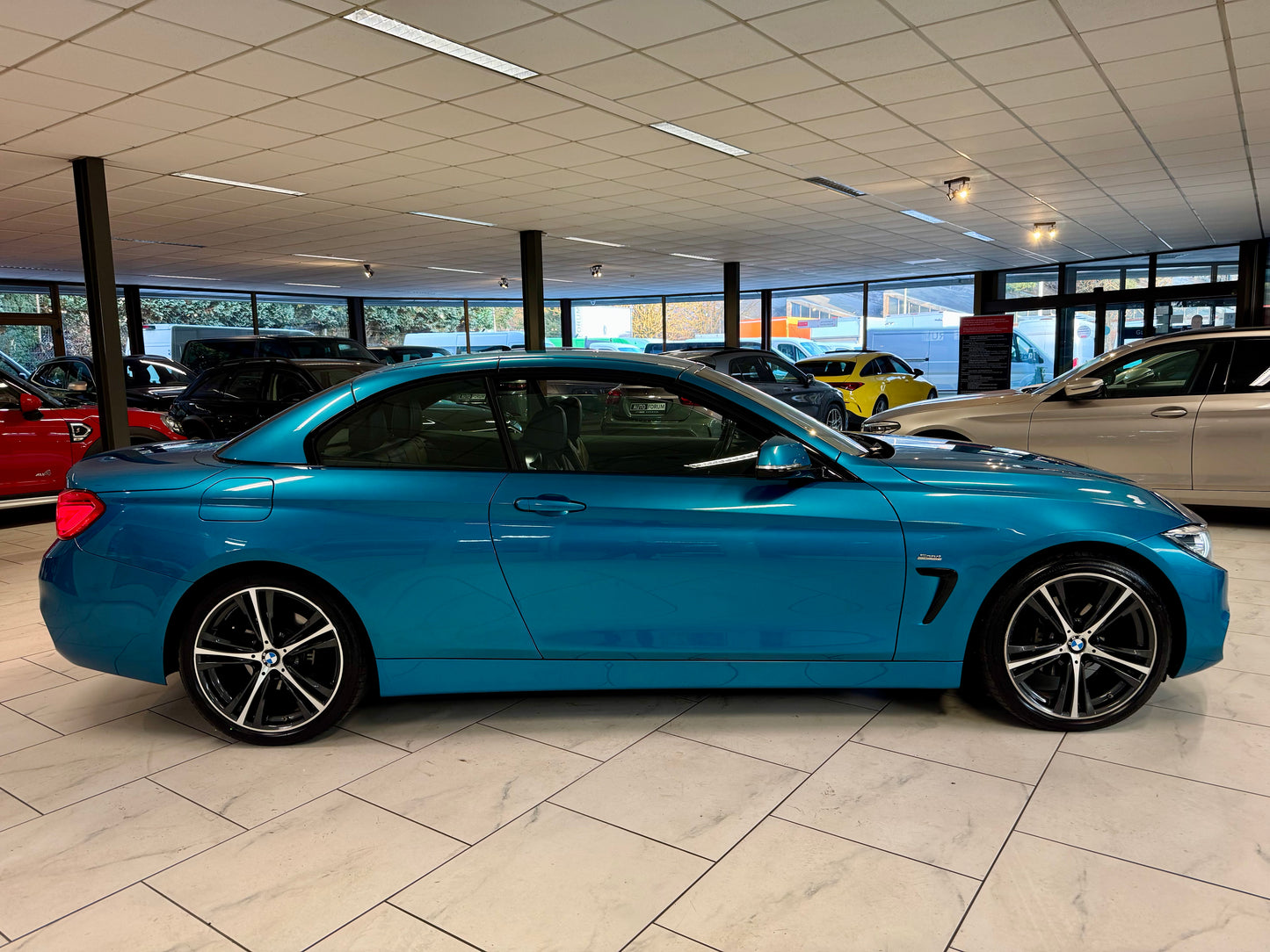 BMW 420i CABRIO SPORT LEDER MEMORY NAVI LED SHZ PDC