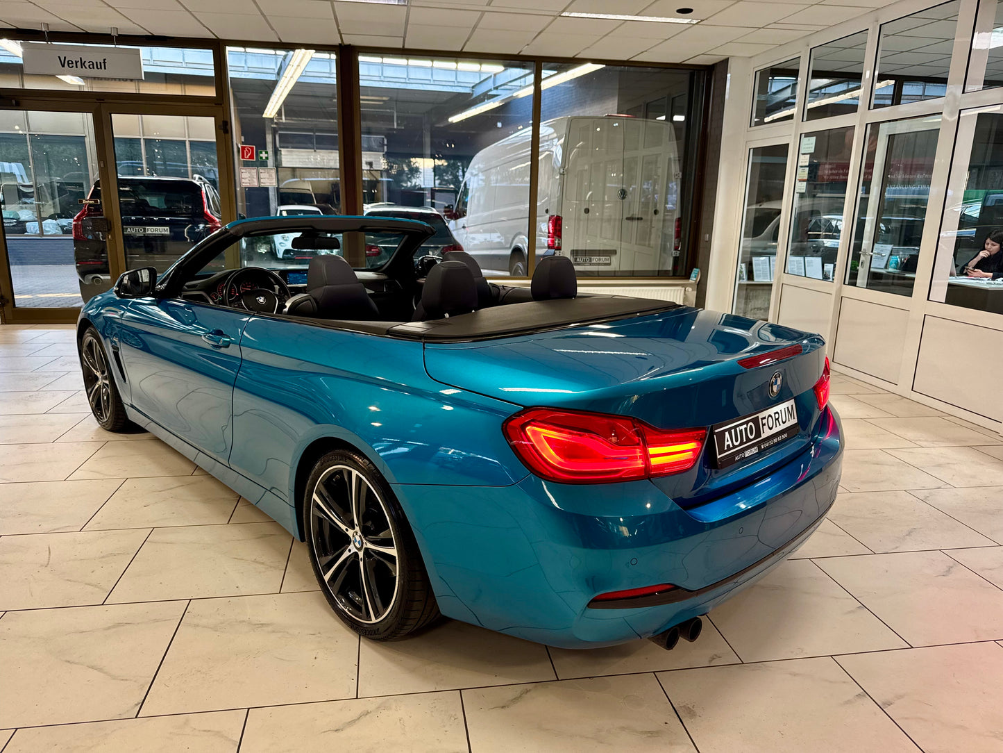 BMW 420i CABRIO SPORT LEDER MEMORY NAVI LED SHZ PDC