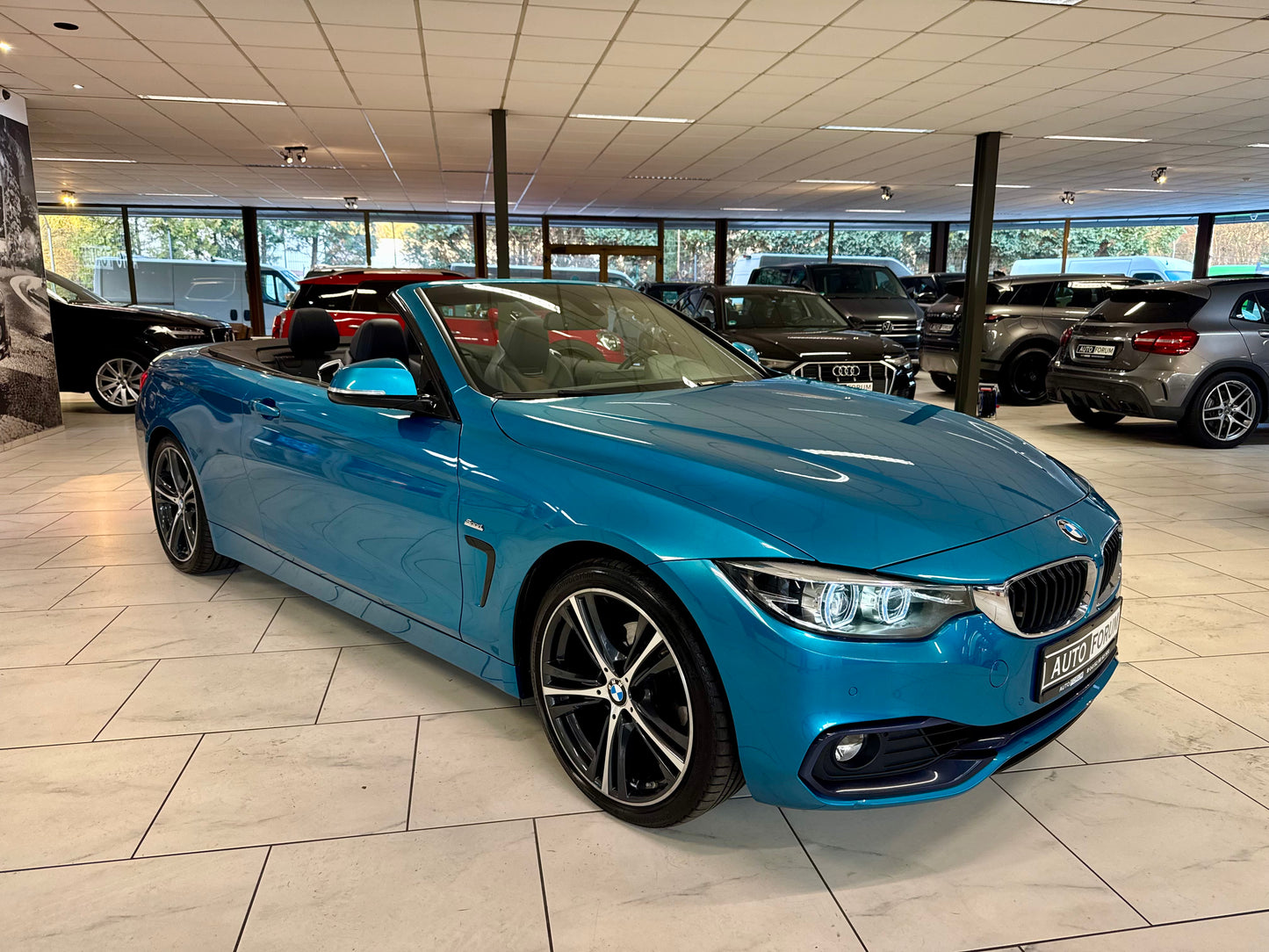 BMW 420i CABRIO SPORT LEDER MEMORY NAVI LED SHZ PDC
