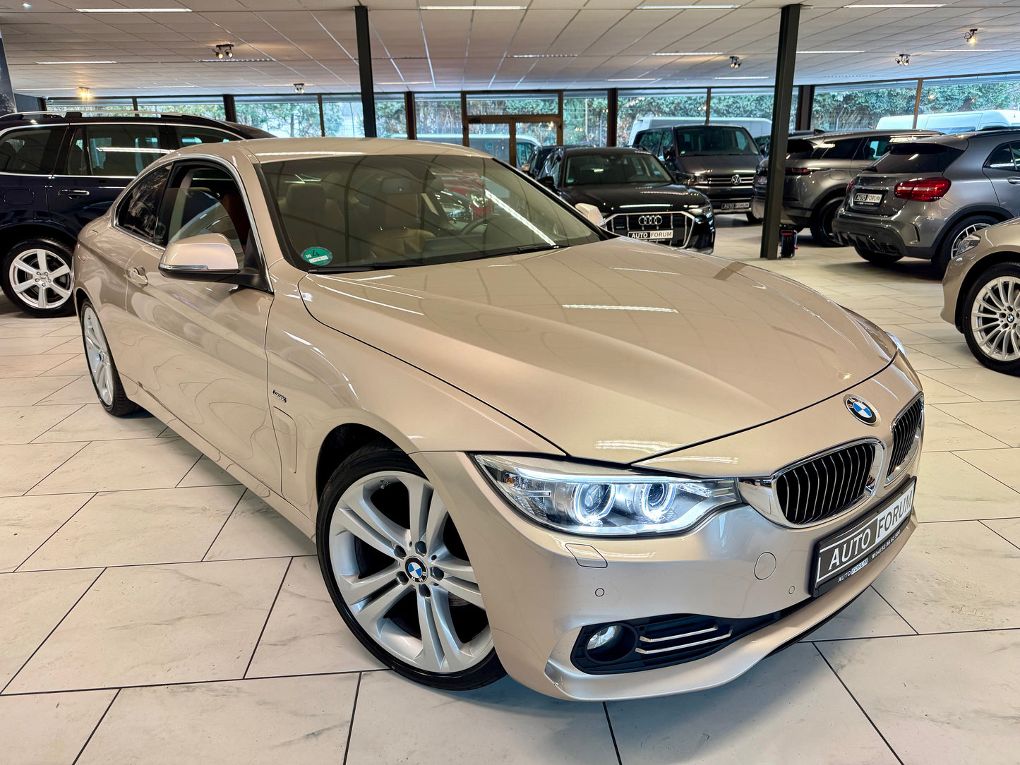 BMW 420d COUPE LUXURY LEDER NAVI PROF PDC LED SHZ