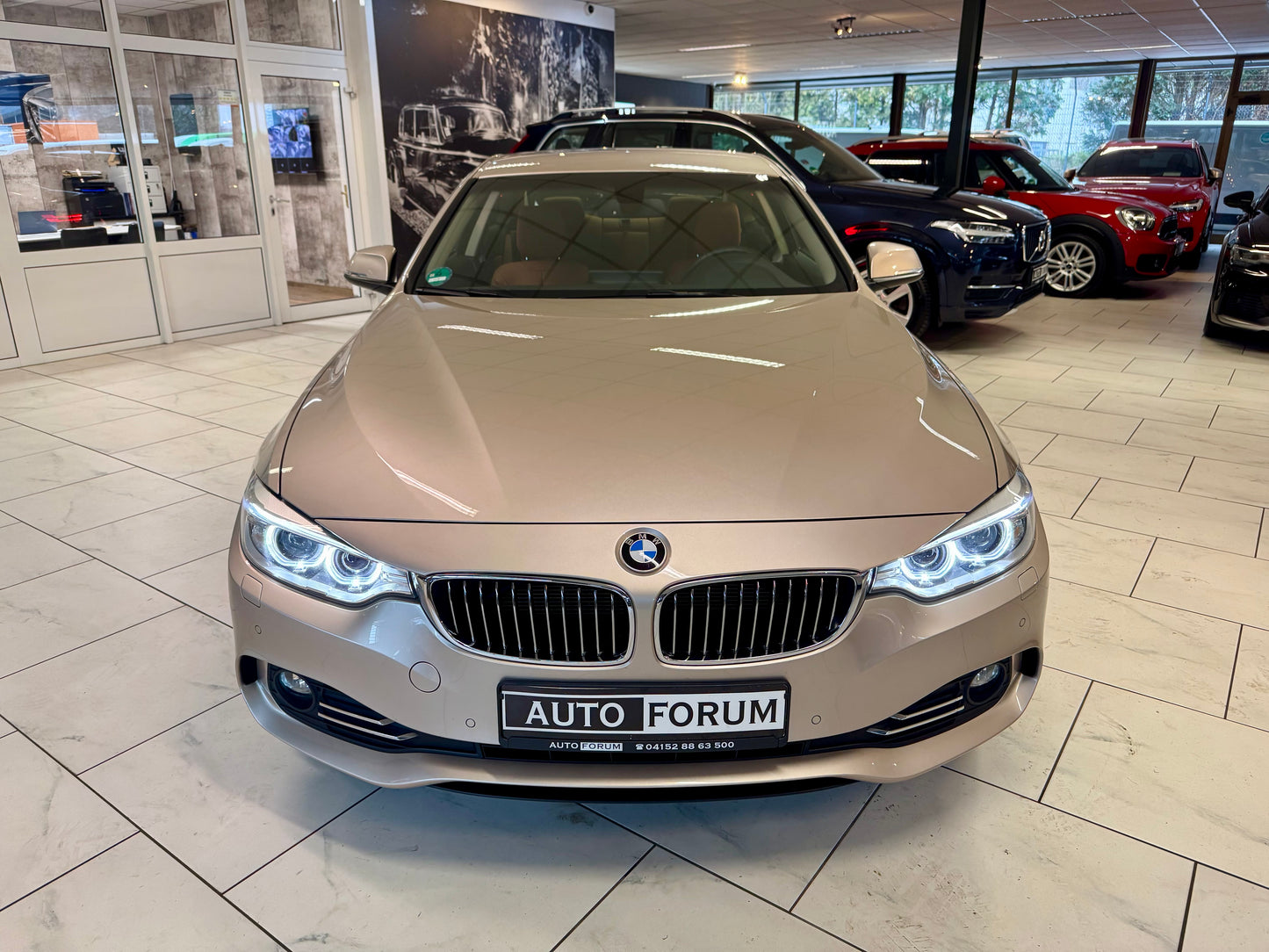 BMW 420d COUPE LUXURY LEDER NAVI PROF PDC LED SHZ