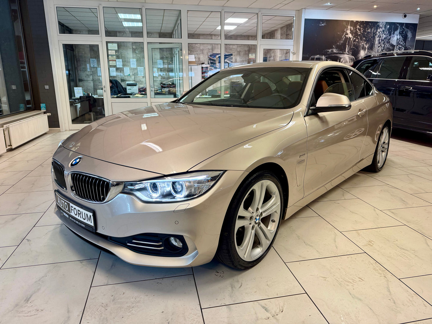 BMW 420d COUPE LUXURY LEDER NAVI PROF PDC LED SHZ