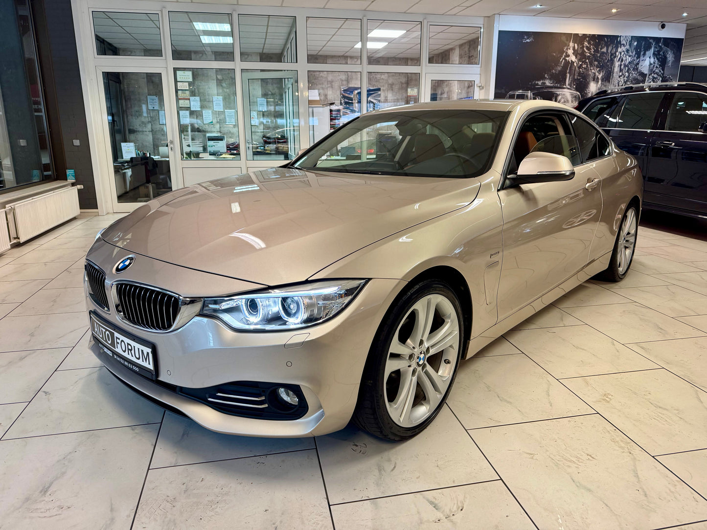 BMW 420d COUPE LUXURY LEDER NAVI PROF PDC LED SHZ