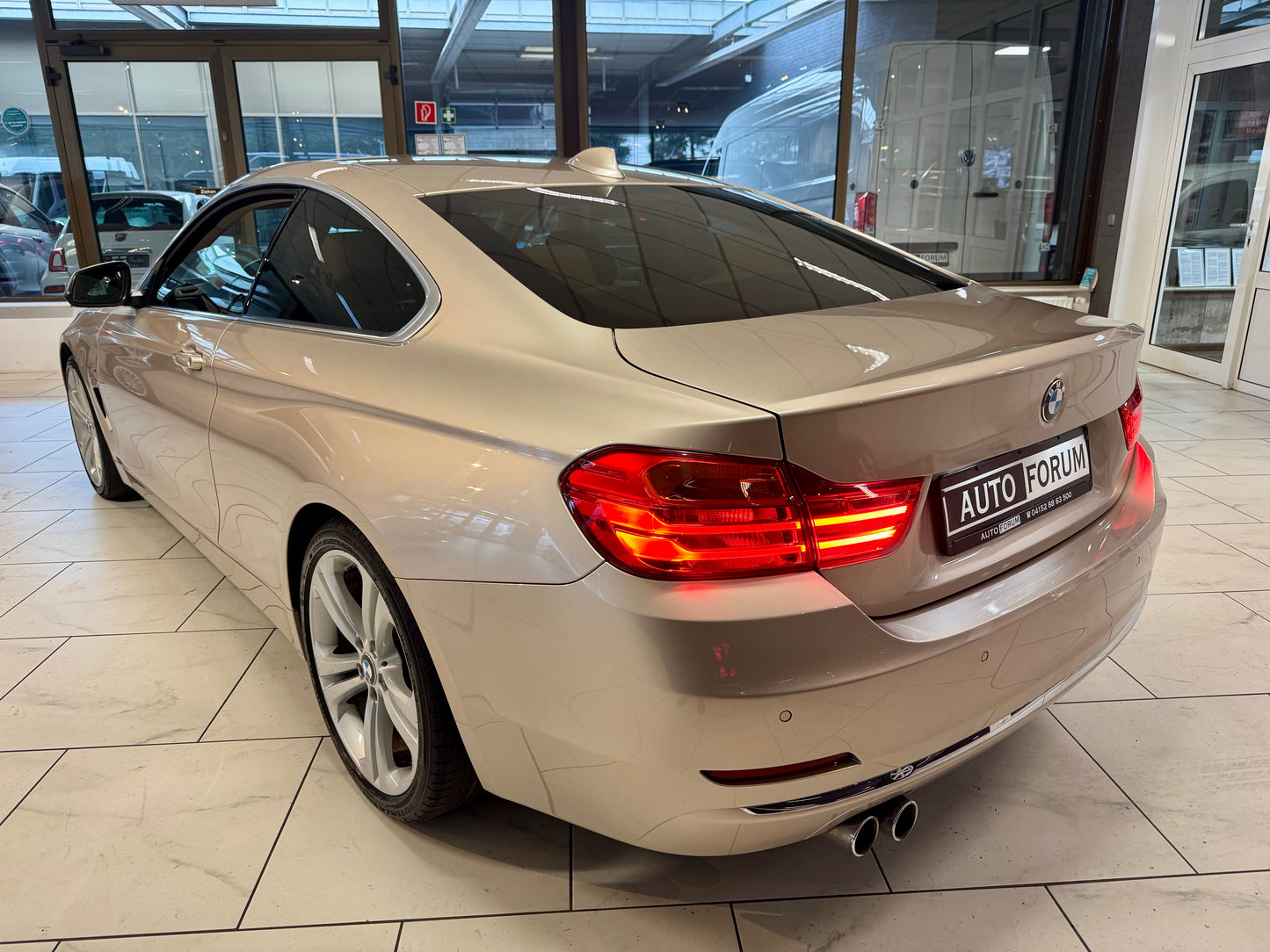 BMW 420d COUPE LUXURY LEDER NAVI PROF PDC LED SHZ