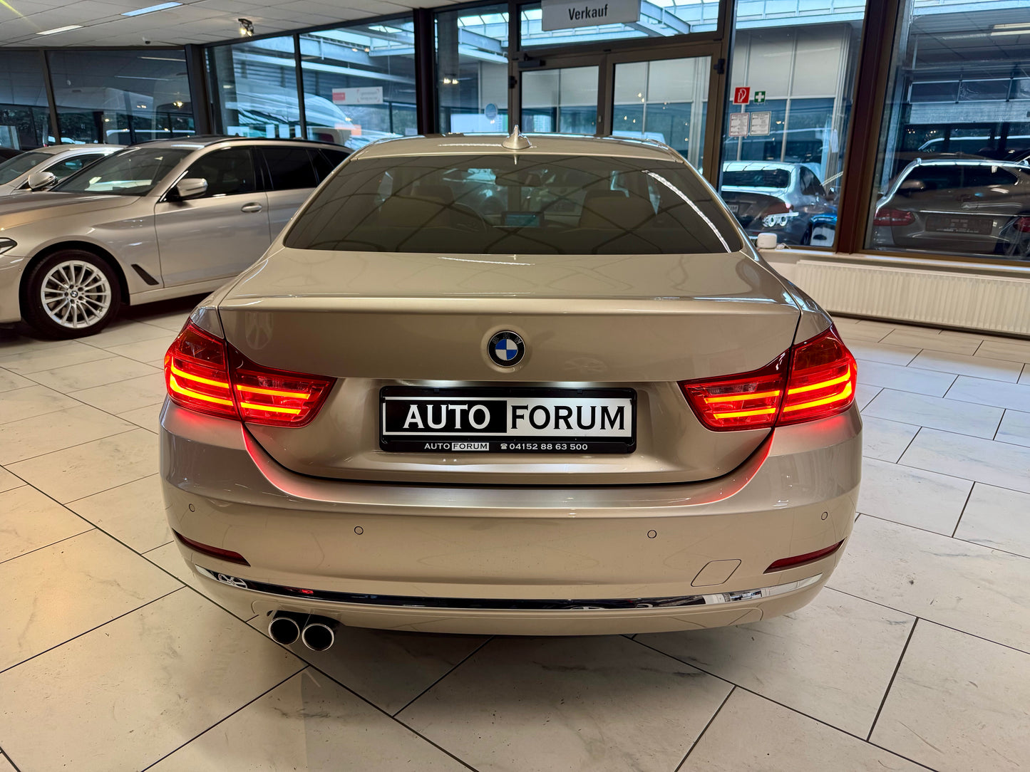 BMW 420d COUPE LUXURY LEDER NAVI PROF PDC LED SHZ