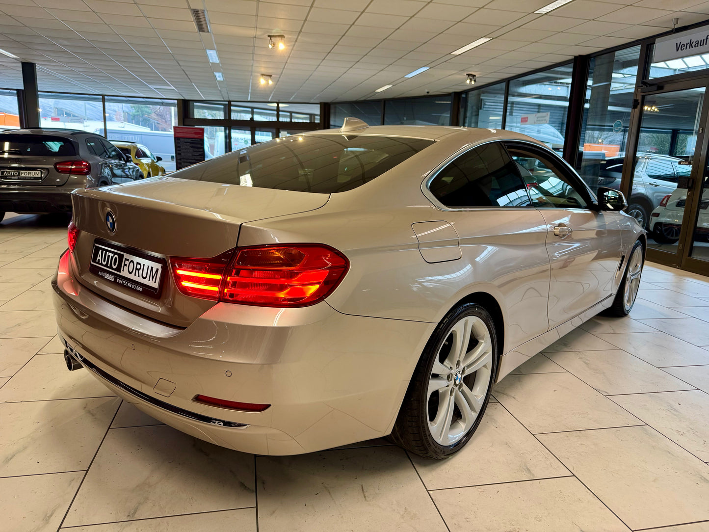 BMW 420d COUPE LUXURY LEDER NAVI PROF PDC LED SHZ