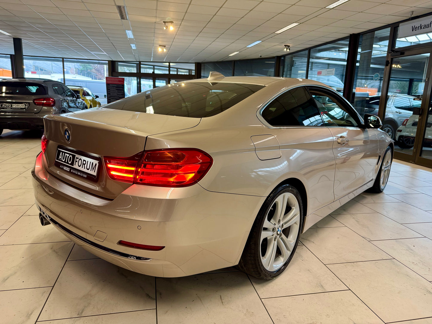 BMW 420d COUPE LUXURY LEDER NAVI PROF PDC LED SHZ