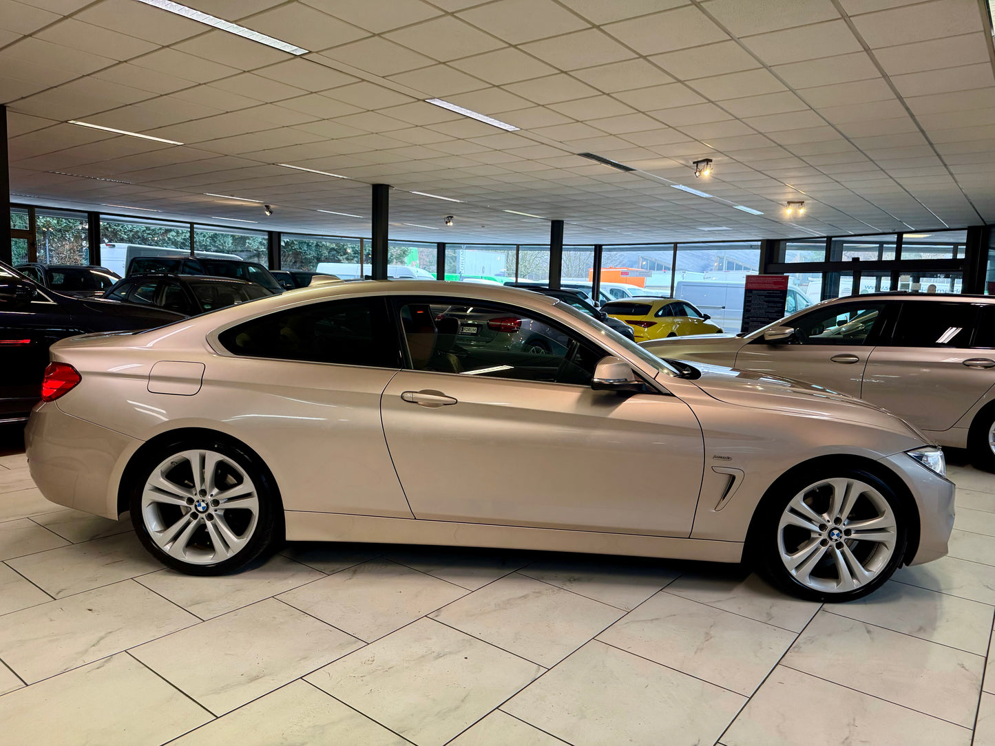 BMW 420d COUPE LUXURY LEDER NAVI PROF PDC LED SHZ