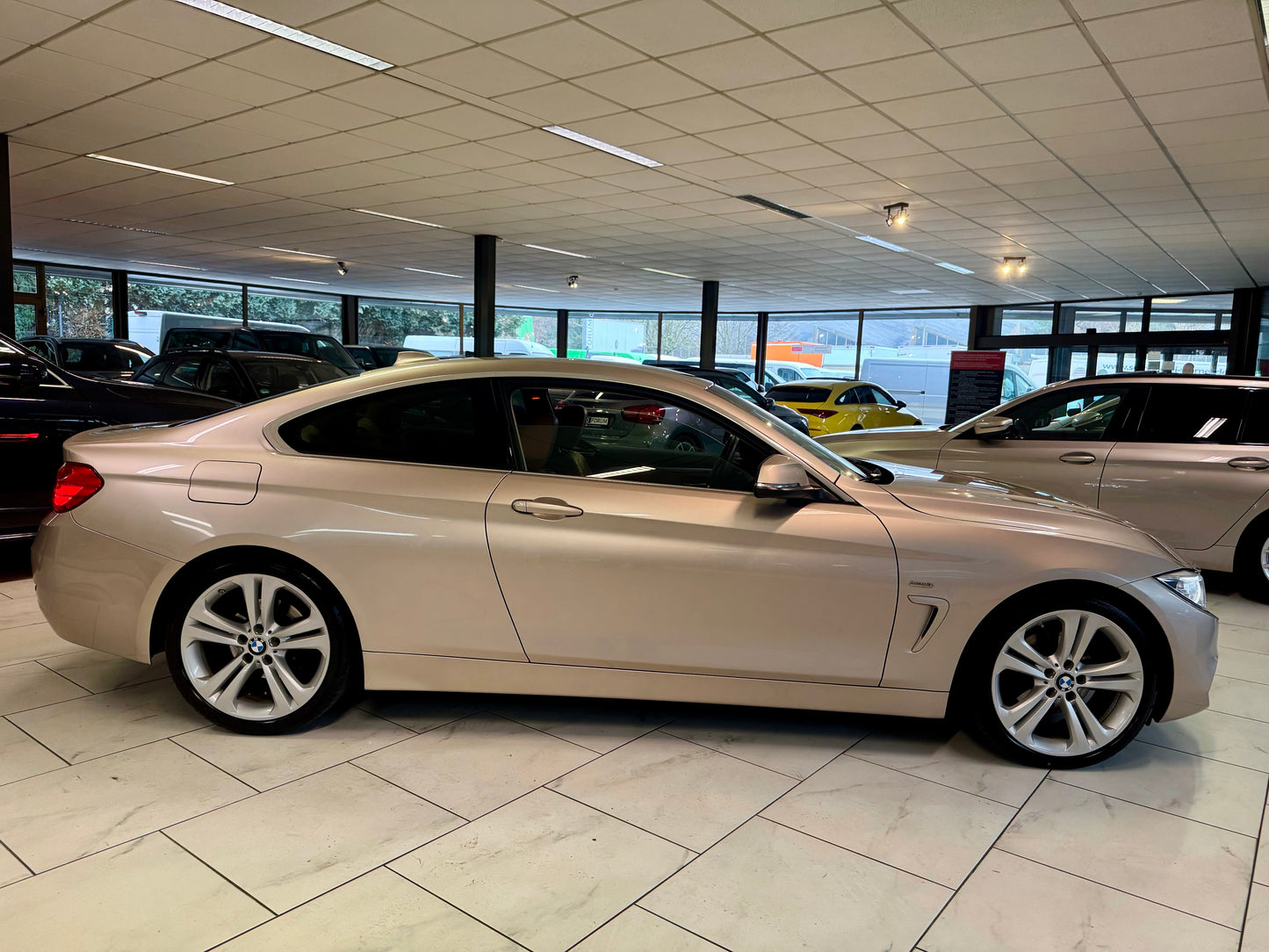 BMW 420d COUPE LUXURY LEDER NAVI PROF PDC LED SHZ