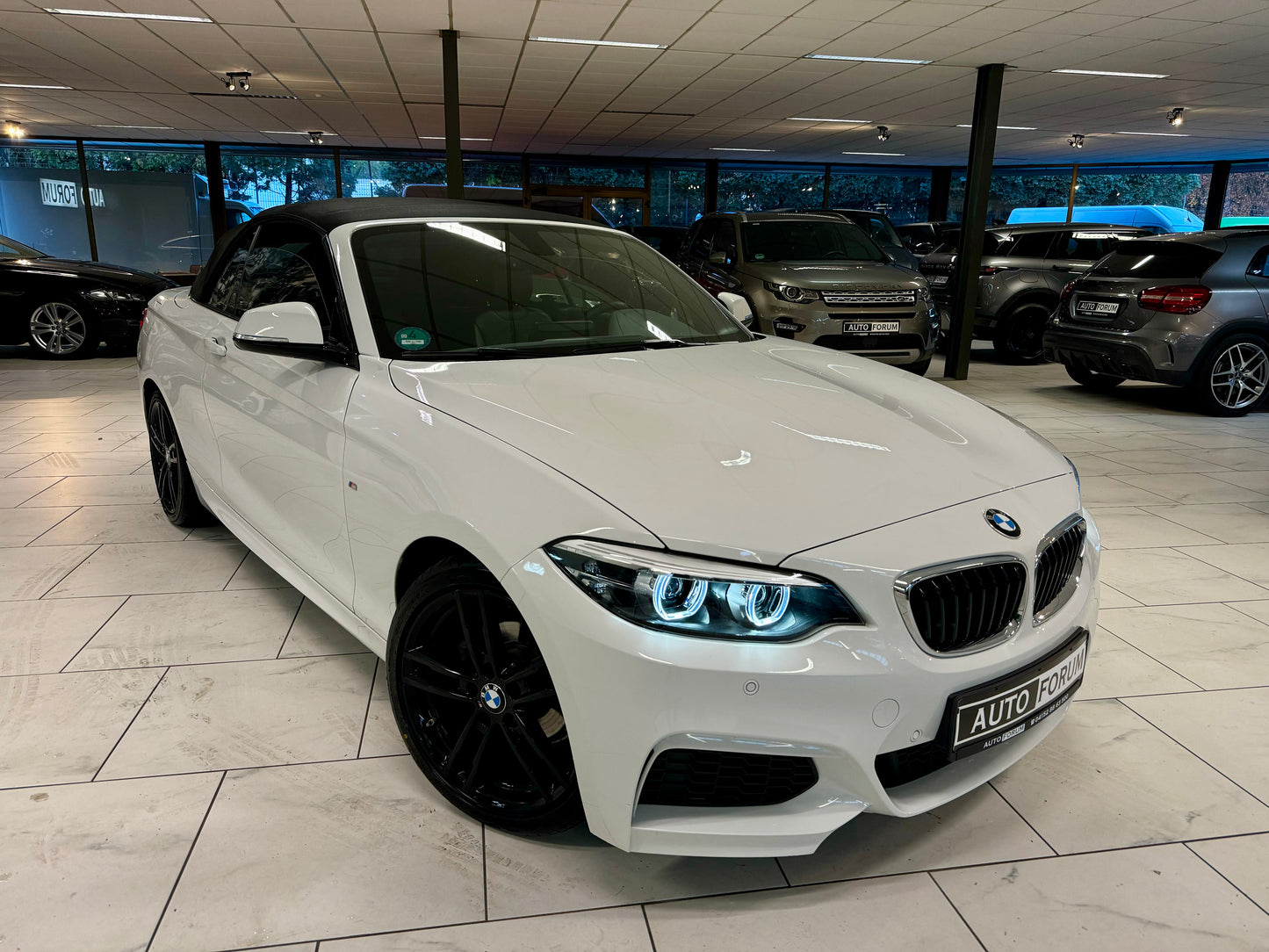 BMW 218i M-SPORT CABRIO AUT LEDER LED NAVI PDC SHZ