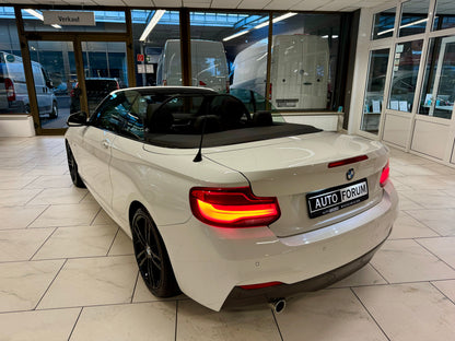 BMW 218i M-SPORT CABRIO AUT LEDER LED NAVI PDC SHZ