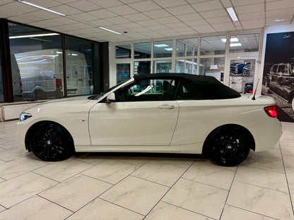 BMW 218i M-SPORT CABRIO AUT LEDER LED NAVI PDC SHZ