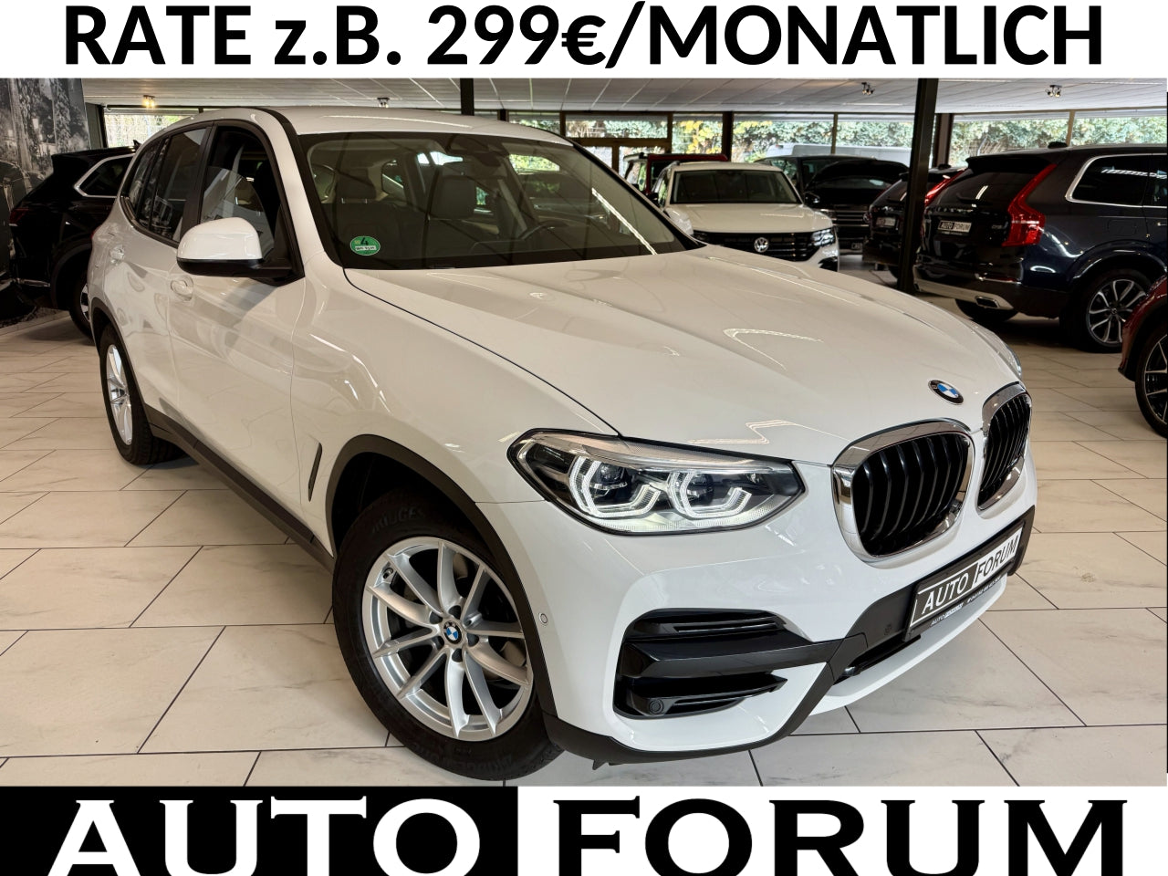 BMW X3 20d xDrive AUT AHK LEDER NAVI CAM SHZ PDC LED