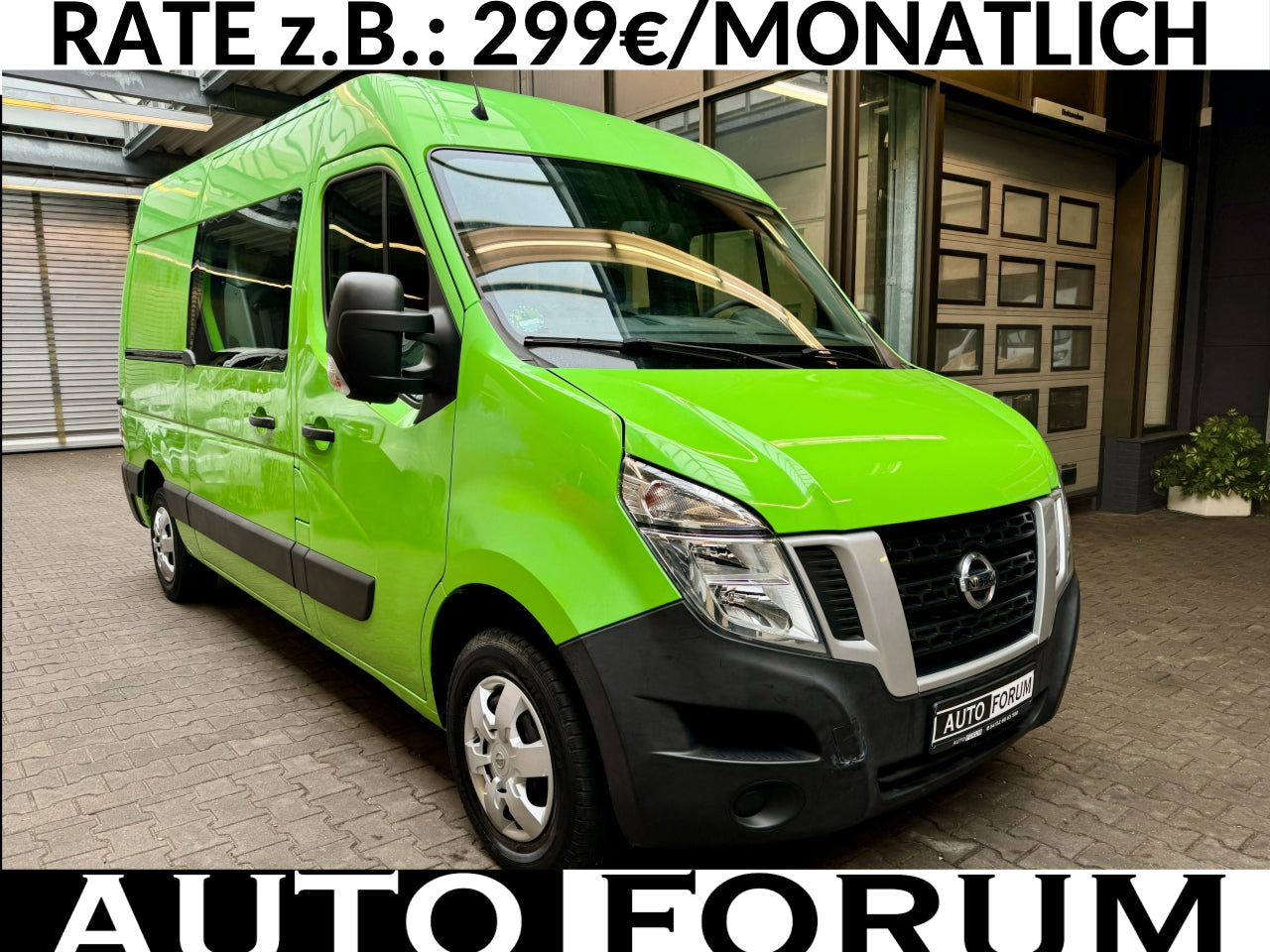 Nissan NV400 2.3 dCi L2H2 MIXTO 7-SITZE DoKa KLIMA AHK