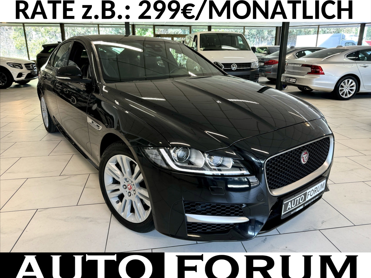 Jaguar XF 25t R-SPORT LIMO AUT NAVI LEDER LED SHZ PDC