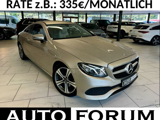 Mercedes-Benz E 220 d Coupe AUT LEDER BURMESTER NAVI LED MEMORY