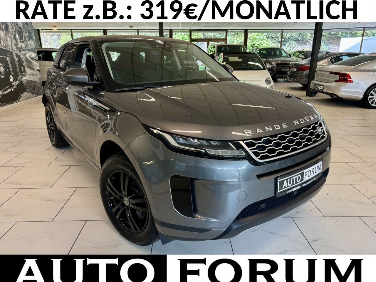 Land Rover Range Rover Evoque P200 AWD AUT LEDER NAVI CAM