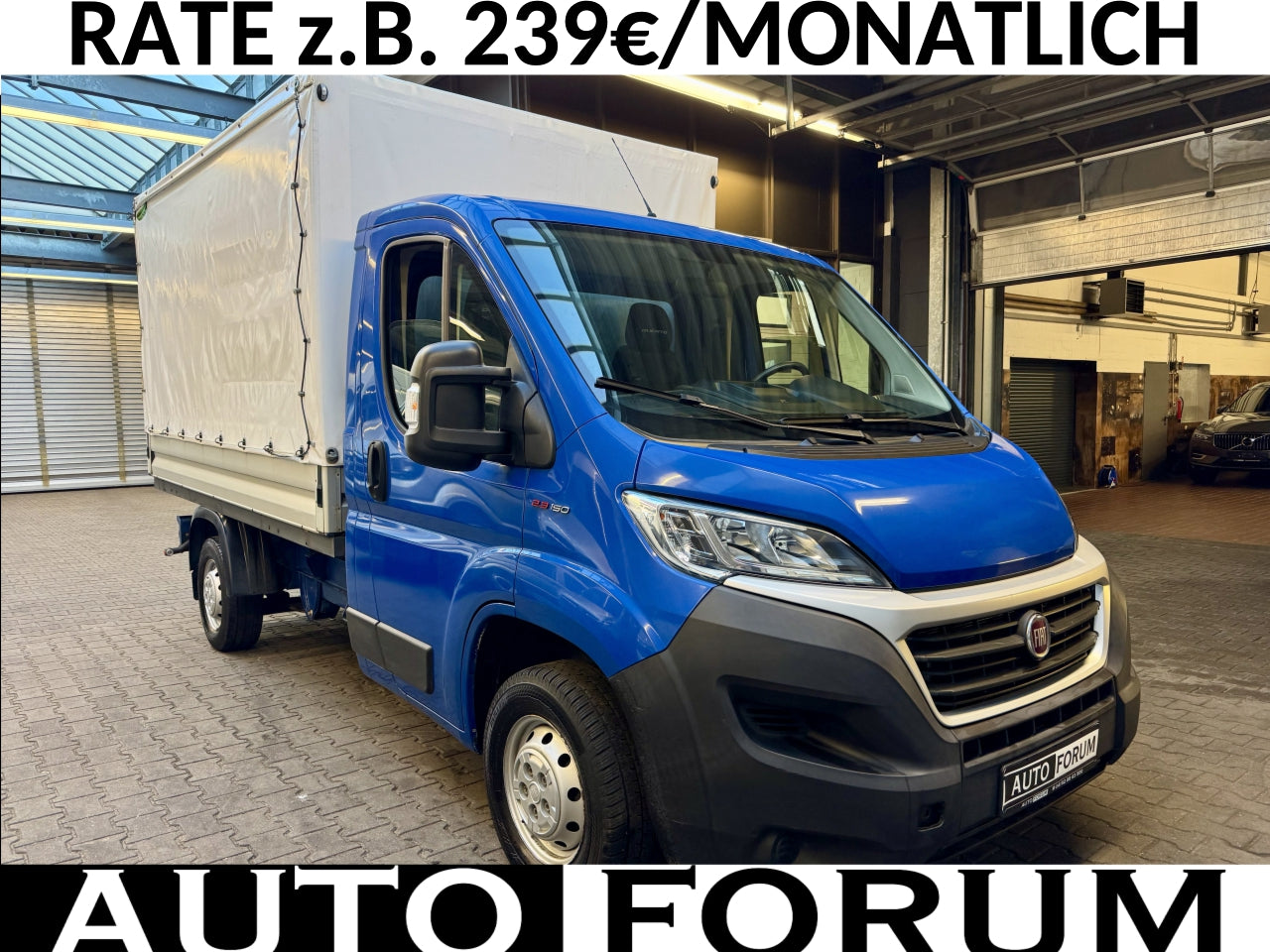 Fiat Ducato 2.3 JTD L2 PRITSCHE PLANE AUTOMATIK AHK