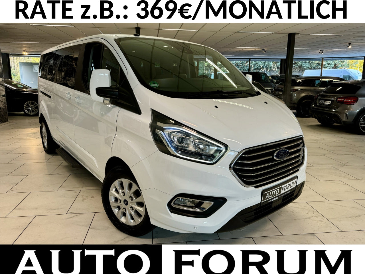 Ford Tourneo Custom 2.0 D L2 AUTOMATIK 9SITZ CAM NAVI