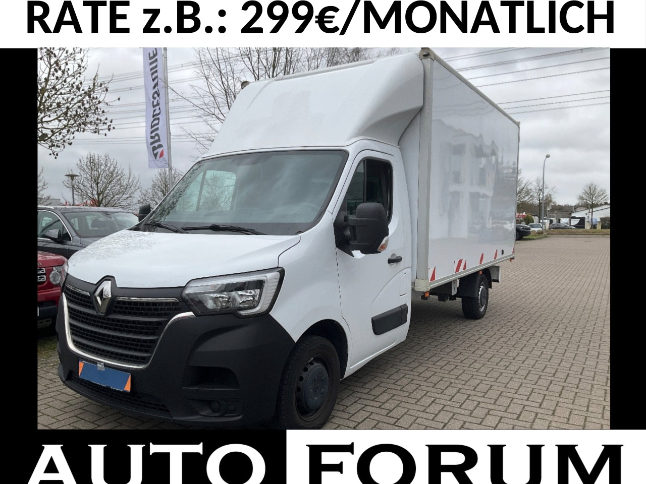 Renault Master 2.3 dCi KOFFER L3 3,5t KLIMA 3SITZ TEMPOMAT