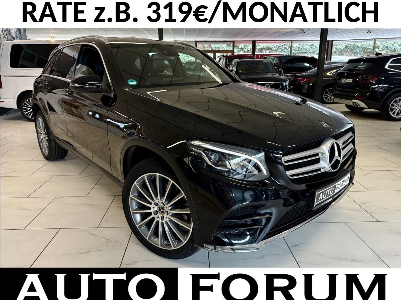 Mercedes-Benz GLC 250 4M 3x AMG-LINE LEDER COMAND LED AHK SHZ