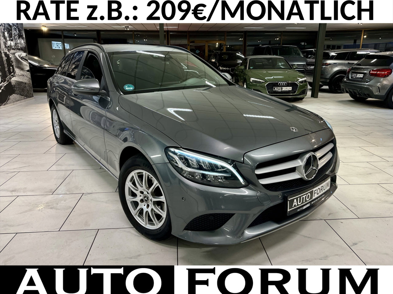 Mercedes-Benz C 180 d T AUTOMATIK LED NAVI KAMERA SHZ PDC