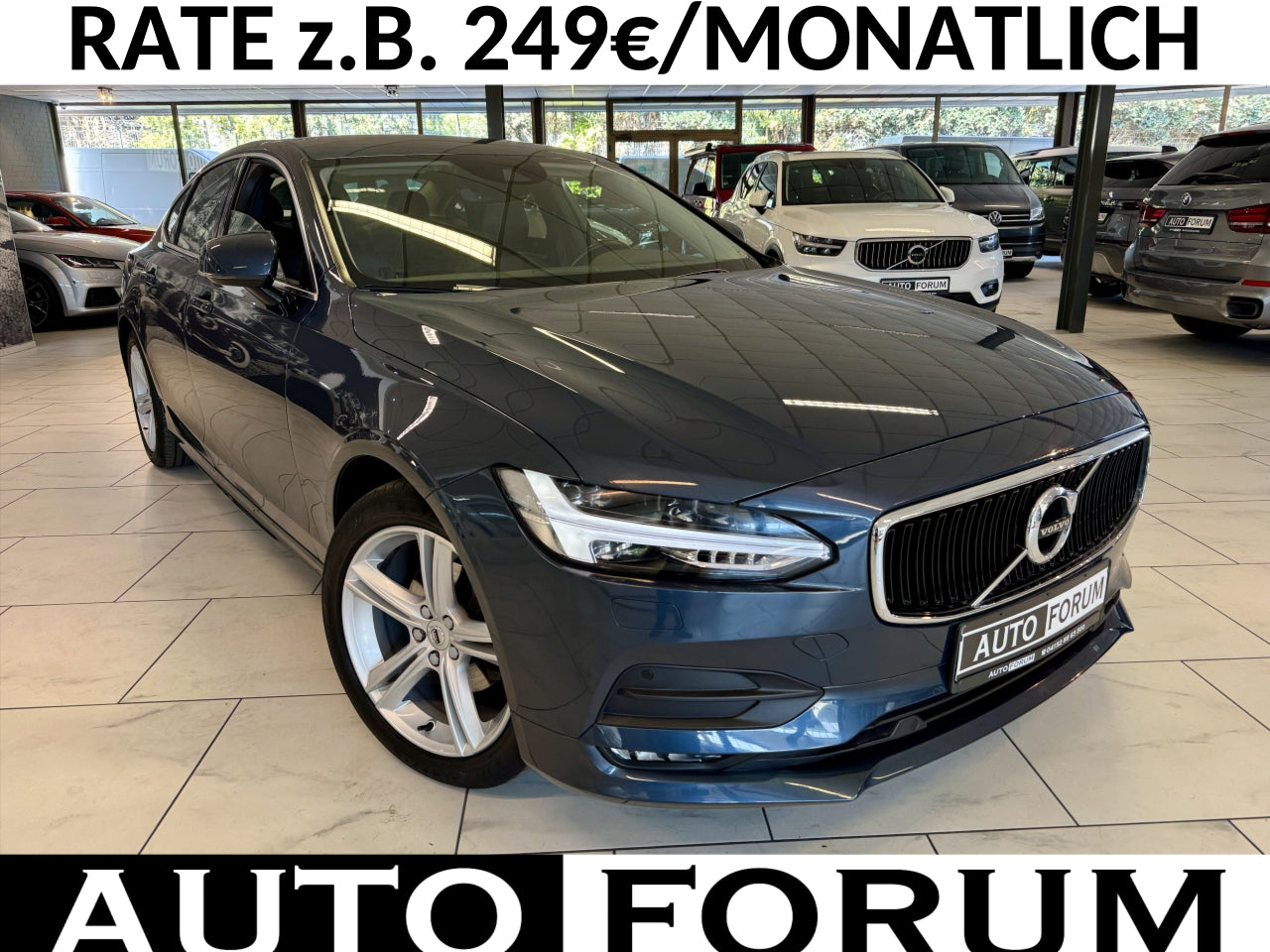 Volvo S90 2.0 D4 AUT NAVI LEDER CAM LED SHZ PDC MEMORY