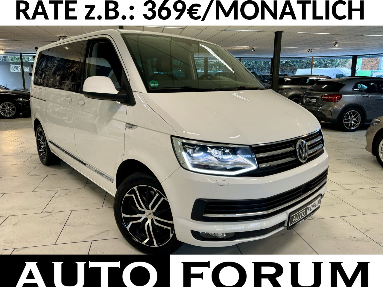 Volkswagen T6 Multivan 2.0 TDI GENERATION SIX 2xTÜR LED ACC