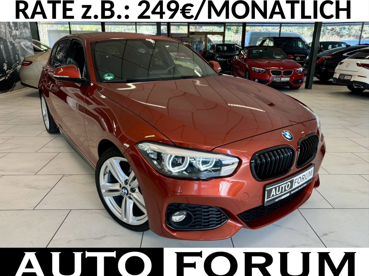 BMW 118d 3x M-SPORT AUT ALCANTARA NAVI LED PDC SHZ