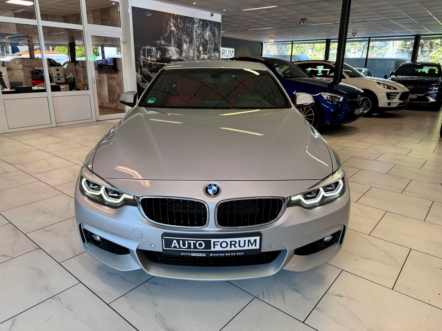 BMW 420i GC 3x M-SPORT LEDER LED NAVI SHZ PDC SHADOW