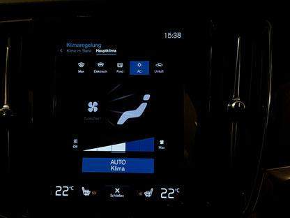 Volvo V90 2.0 D5 CC AWD AUT AHK LEDER LED SHZ CAM PDC